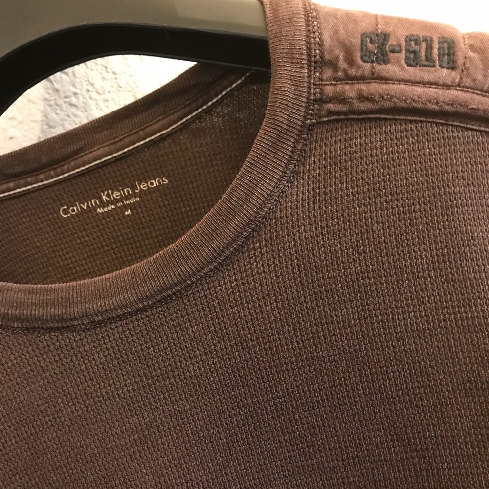 Calvine Klein Men’s brown long sleeve